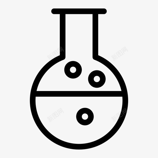 实验室烧杯能量图标svg_新图网 https://ixintu.com 图标 实验室 烧杯 烧瓶 生态 科学 线雕文 能量