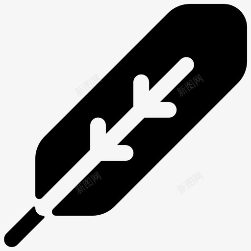 羽毛笔绘图图标svg_新图网 https://ixintu.com 书写 绘图 羽毛笔 设计 设计工具坚实