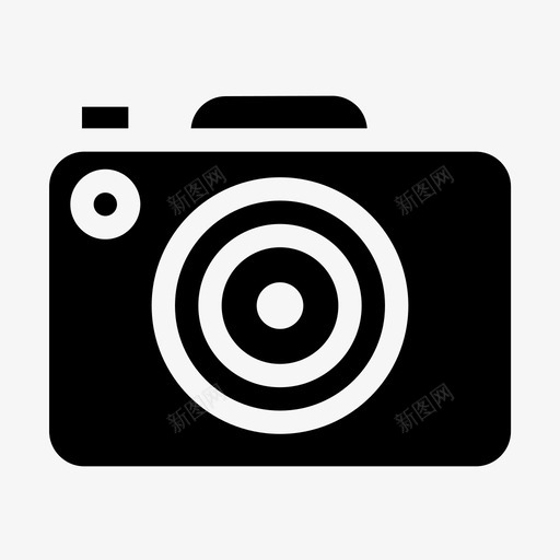 相机配件电子商务图标svg_新图网 https://ixintu.com 图片 字形 照片 电子商务 相机 购物 配件