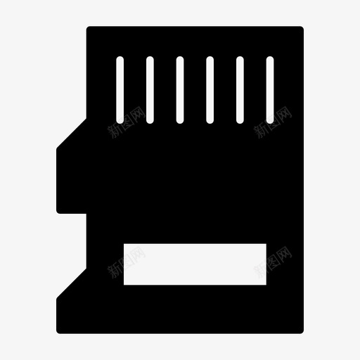 卡片存储器硬件ram图标svg_新图网 https://ixintu.com ram 卡片 存储 存储器 硬件 销售