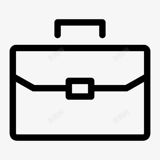 工作经验包箱图标svg_新图网 https://ixintu.com 包 商务 工作经验 手提箱 箱 行李