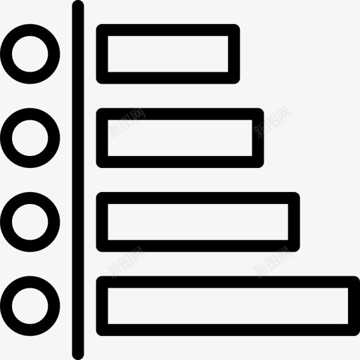 统计图表大纲图标svg_新图网 https://ixintu.com 图表 大纲 统计