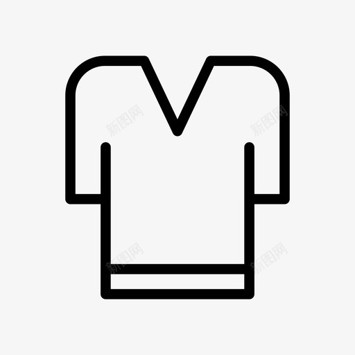 衬衫布料时尚图标svg_新图网 https://ixintu.com 布料 时尚 服装 衬衫 购物 购物线和符号