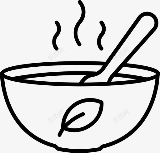 蔬菜汤食物图标svg_新图网 https://ixintu.com 菜汤 蔬菜 食物
