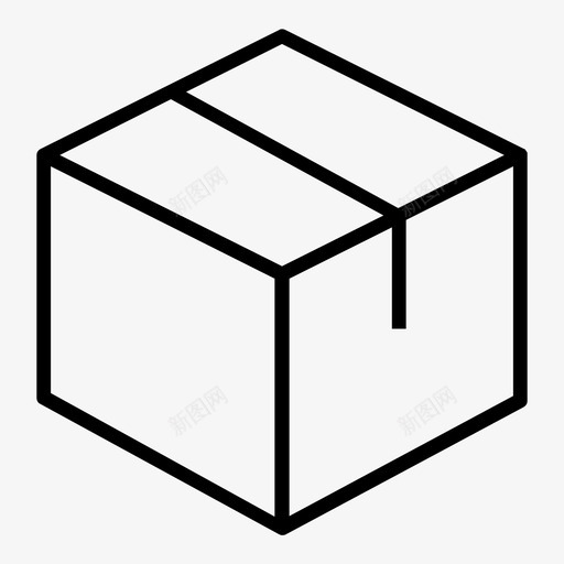 交货箱包装符号线组2图标svg_新图网 https://ixintu.com 交货 包装 符号 线组 货箱