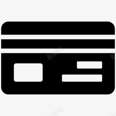 信用卡自动柜员机银行卡图标图标