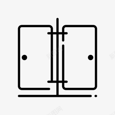 分隔器公园4直线图标图标