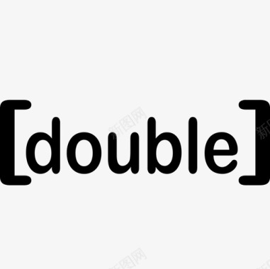  「double」图标