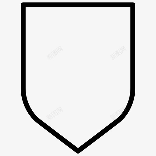 警卫徽章保护图标svg_新图网 https://ixintu.com 保安 保护 徽章 盾牌 警卫