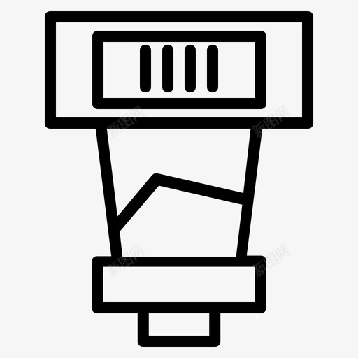 闪光灯照相机数码图标svg_新图网 https://ixintu.com 多媒体 数码 照片 照相机 相机 轮廓 闪光灯