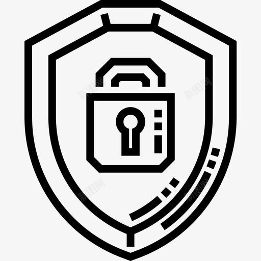 安全domotics11线性图标svg_新图网 https://ixintu.com domotics11 安全 线性
