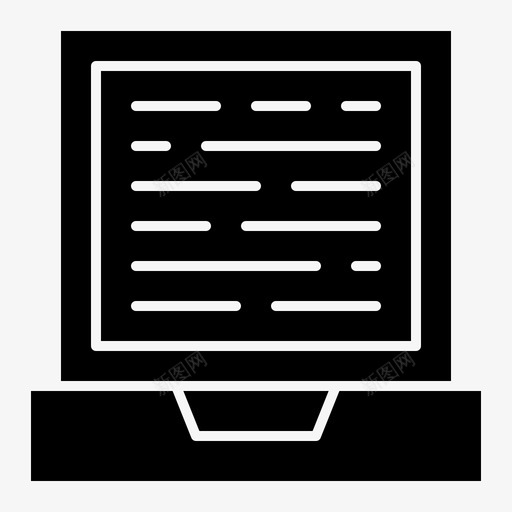 笔记本电脑立体图标svg_新图网 https://ixintu.com 立体设计 笔记本电脑设计