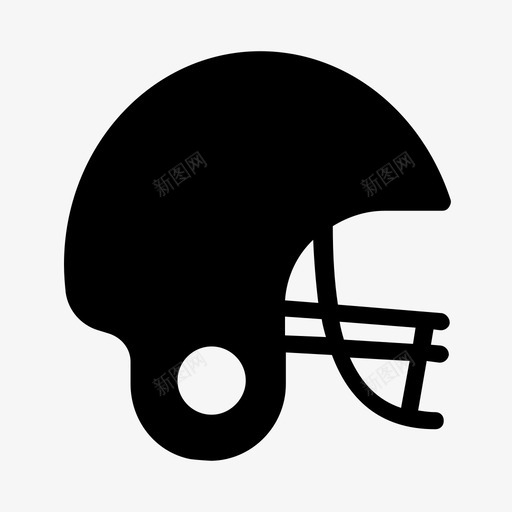 头盔棒球板球图标svg_新图网 https://ixintu.com 48像素 保护 头盔 字形 板球 棒球 运动