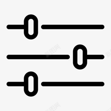 设置调整控制图标图标