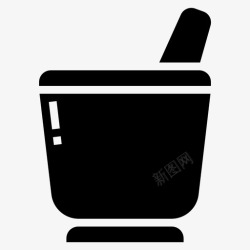 厨房砂浆砂浆电器食品图标高清图片