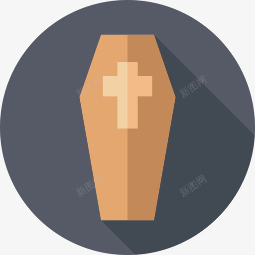 棺材葬礼20平的图标svg_新图网 https://ixintu.com 平的 棺材 葬礼