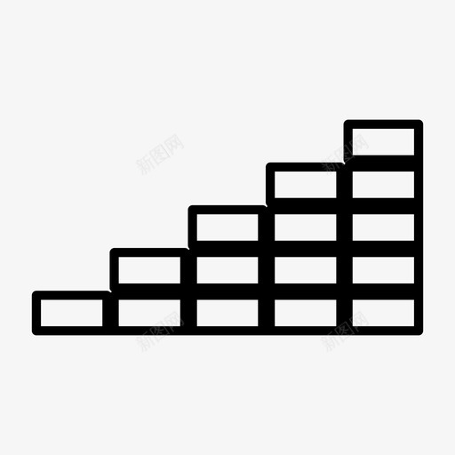 楼梯爬下图标svg_新图网 https://ixintu.com 下 地板 楼梯 水平 爬