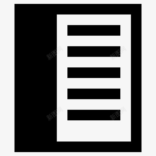 内容内容管理信息图标svg_新图网 https://ixintu.com 信息 内容 管理 营销