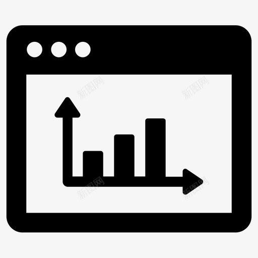统计图表仪表板图标svg_新图网 https://ixintu.com 仪表板 分析 分析图 图表 增长 报告 数据 统计