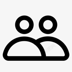 项目资料朋友帐户通信图标高清图片