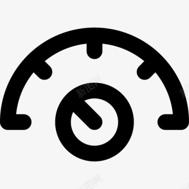 收音机调谐器收音机5线性图标图标