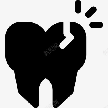 断牙牙医33充填图标图标