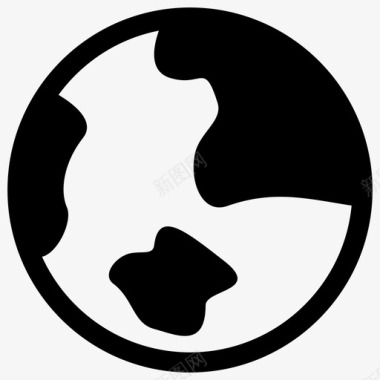 全球地球世界图标图标