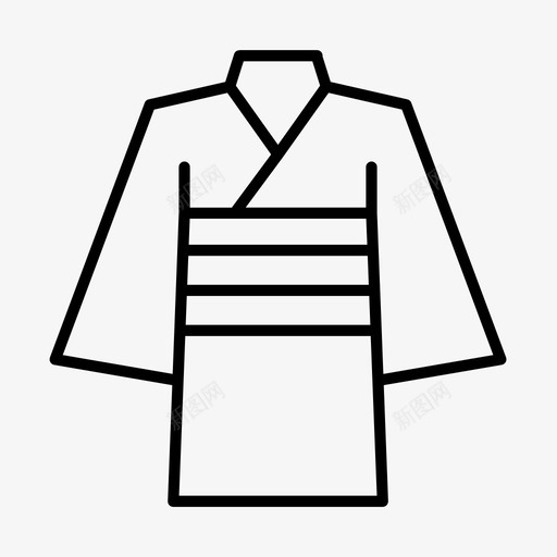 yukata时尚女孩图标svg_新图网 https://ixintu.com yukata 女人 女孩 日本人 日本文化 时尚