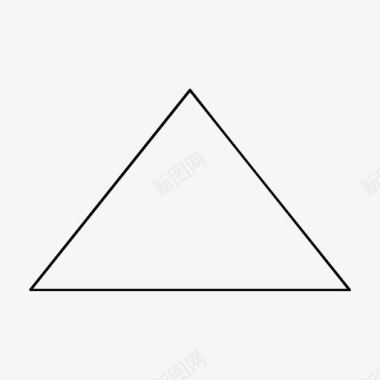 三角形平面三面体图标图标