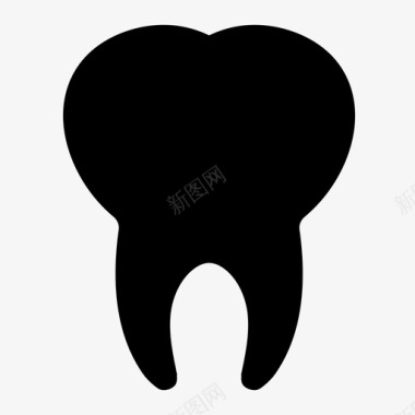 牙齿护理牙科图标图标