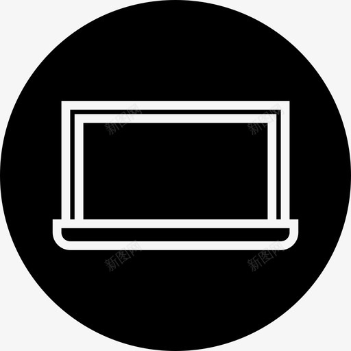 笔记本电脑电脑电子产品图标svg_新图网 https://ixintu.com 徽章 电子 电子产品 电脑 笔记本