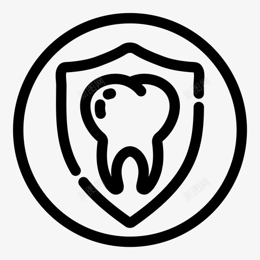 牙齿保护牙齿牙医图标svg_新图网 https://ixintu.com 口腔医学 牙医 牙齿 牙齿保护 牙齿健康
