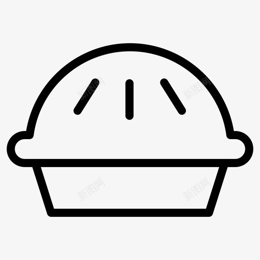 苹果派食物151直系图标svg_新图网 https://ixintu.com 直系 苹果派 食物151