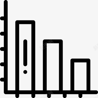 条形图领导力16线性图标图标