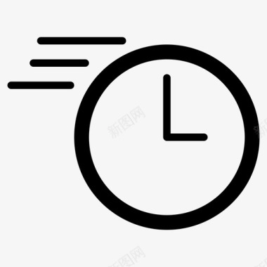 计时截止日期时钟持续时间图标图标