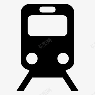 地铁特快列车铁路图标图标