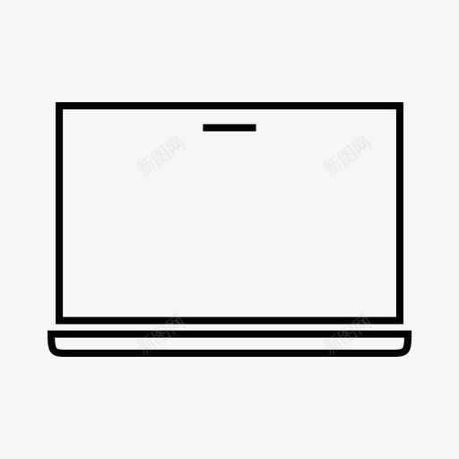 笔记本电脑在线技术图标svg_新图网 https://ixintu.com 在线 工作 技术 电脑 笔记本