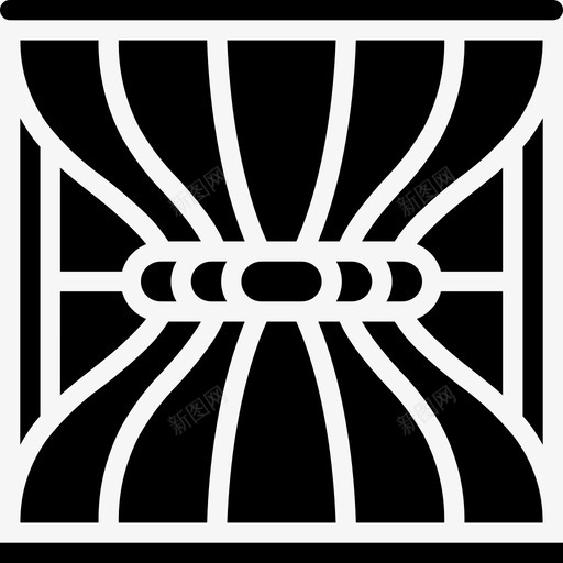 窗建筑窗2填充图标svg_新图网 https://ixintu.com 填充 建筑窗2 窗