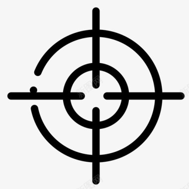 目标十字线界面图标图标