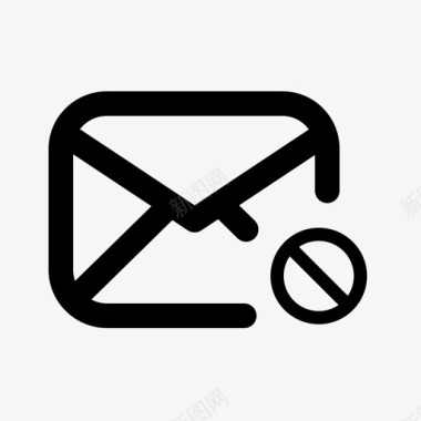 未发送消息通信电子邮件图标图标
