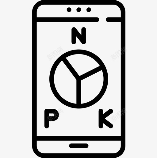 NPK智能农场15线性图标svg_新图网 https://ixintu.com NPK 农场 智能 线性