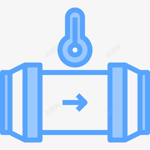 管道家装浴室5蓝色图标svg_新图网 https://ixintu.com 家装浴室5 管道 蓝色