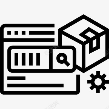 搜索数字营销90概述图标图标