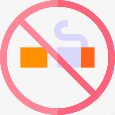 禁止吸烟健身83公寓图标图标