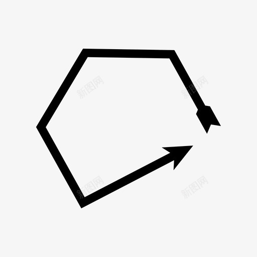 箭弓方向图标svg_新图网 https://ixintu.com 右 弓 方向 箭 箭弓1