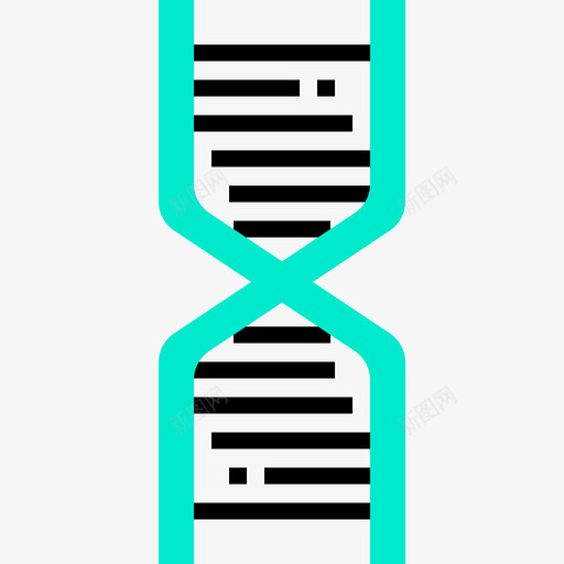 Dna化学单色单色图标svg_新图网 https://ixintu.com Dna 化学单色 单色