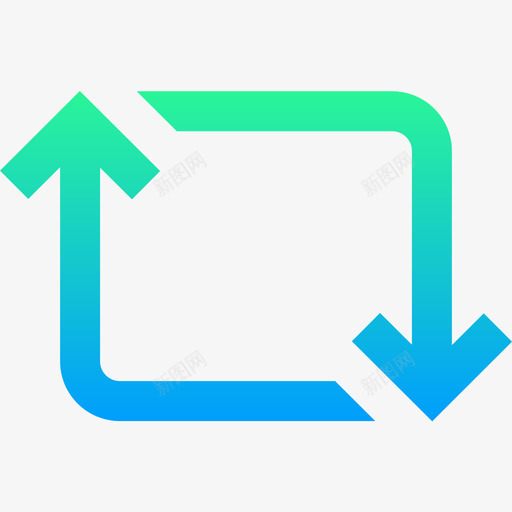 转发沟通138梯度图标svg_新图网 https://ixintu.com 梯度 沟通 转发