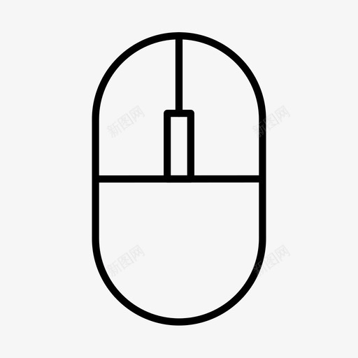 鼠标光标硬件图标svg_新图网 https://ixintu.com 光标 工具 硬件 设计器 输入 鼠标