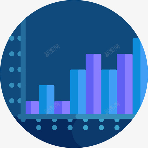 条形图信息图平面图图标svg_新图网 https://ixintu.com 信息图 平面图 条形图