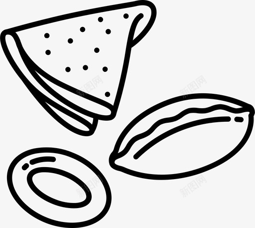 午餐食物墨西哥玉米饼图标svg_新图网 https://ixintu.com 午餐 墨西哥玉米饼 食物